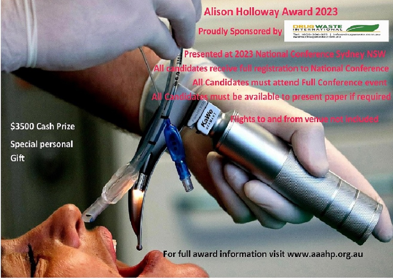 Alison Holloway award 2023